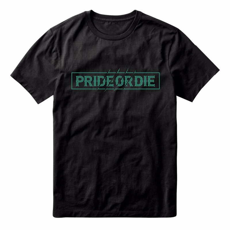 PRiDEorDiE Unleashed v2 T-Shirt - black